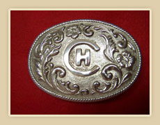 Silver Belt Buckle