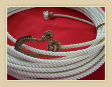 King rope with rawhide honda with colored string