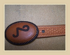Custom personalized belt buckle