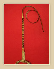 Rawhide Bosalita braided with horse hide with hanger
