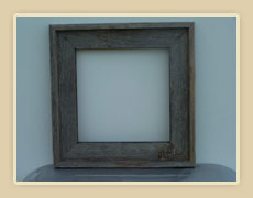 Barnwood shadowbox frame