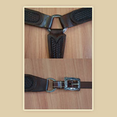 Heavy Duty fancy breast collar details