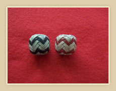 Rawhide scarf slides