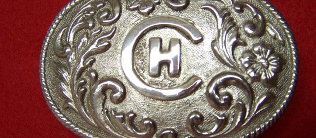 Silver Belt Buckle